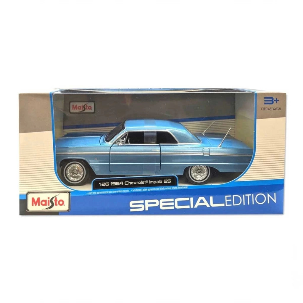 1964 CHEVROLET IMPALA SS 2 DOOR 1:26 Scale Diecast Model Car