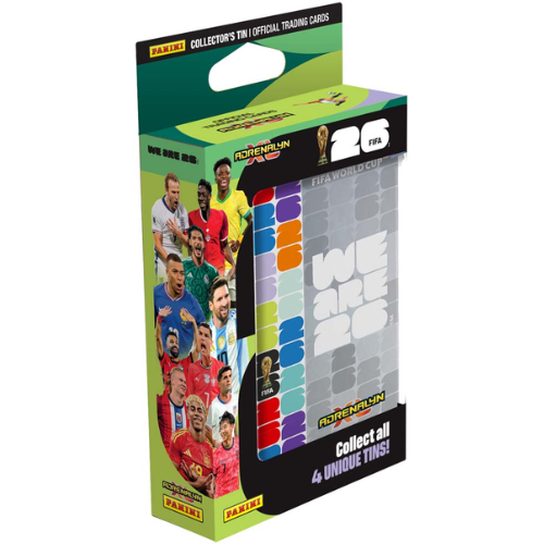 Panini FIFA World Cup Adrenalyn XL 2026 Card Pocket Tin Assorted Designs