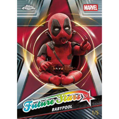 Topps Chrome Marvel Deadpool 2025 Value Box