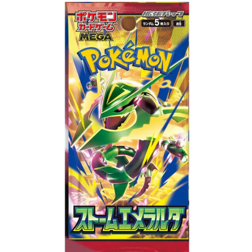 Pokemon – Mega Evolutions- Storm Emeralda– M6 – Japanese Booster Box