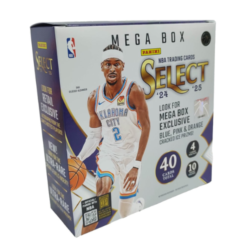 Panini Select Basketball 2025 Mega Box