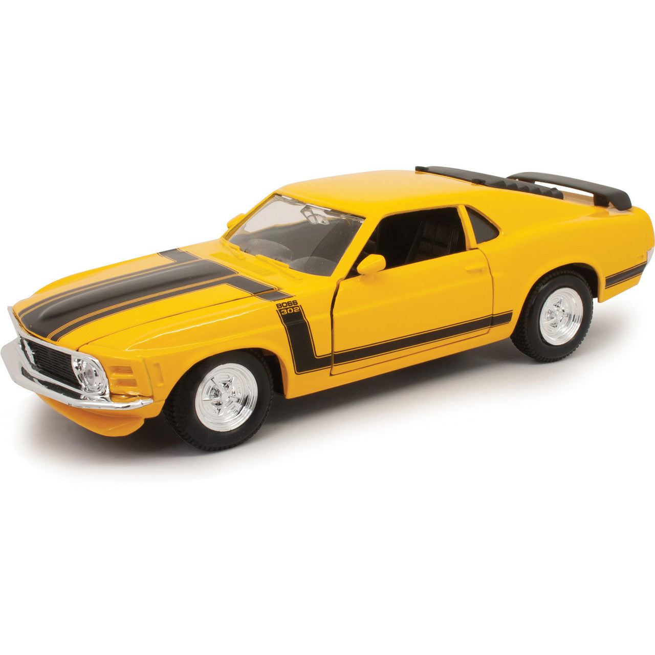 1970 Ford Mustang Boss 302 - Yellow or Green 1:24 Scale Diecast Replica Model Maisto