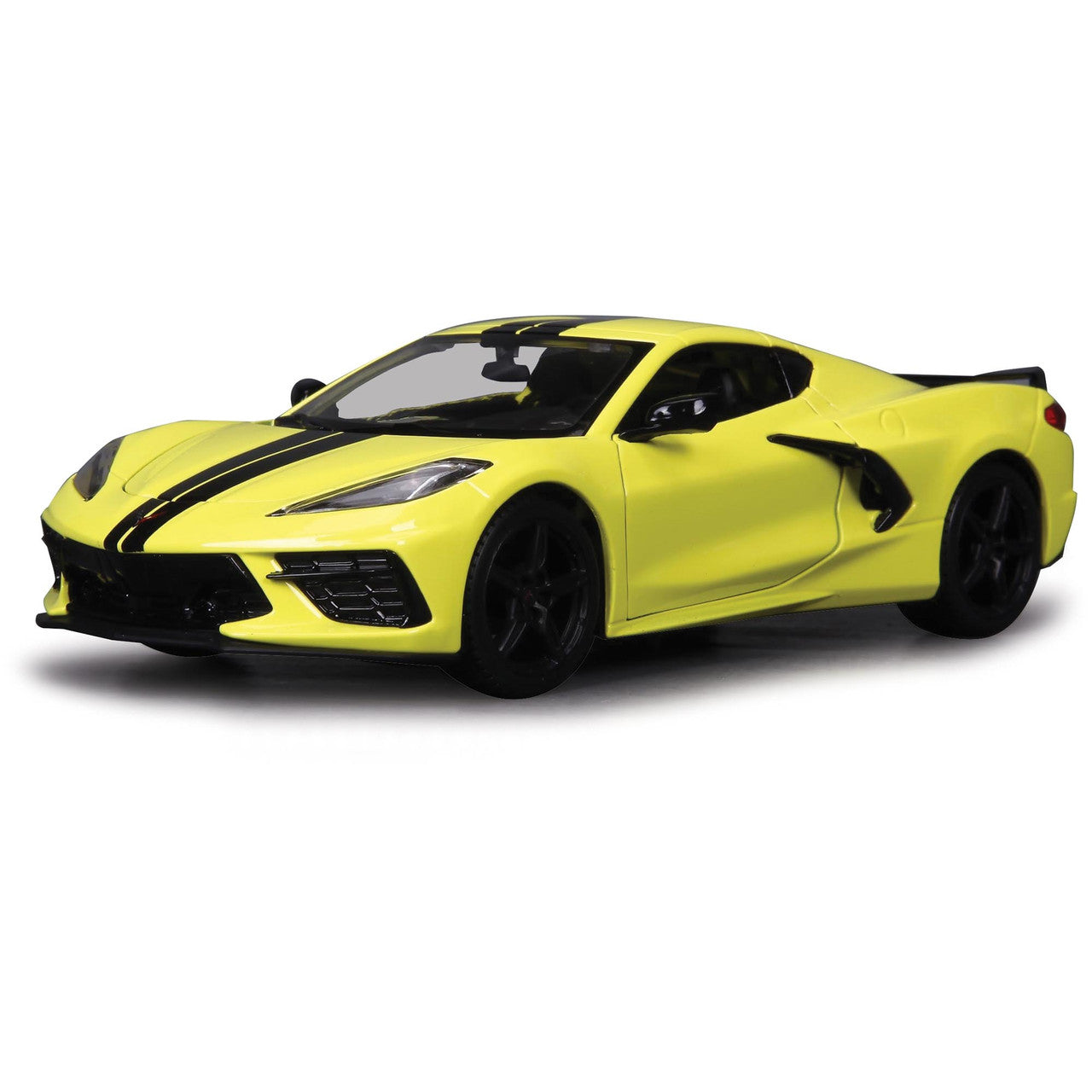 2020 C8 Corvette Stingray - Yellow 1:24 Scale Diecast Model Car
