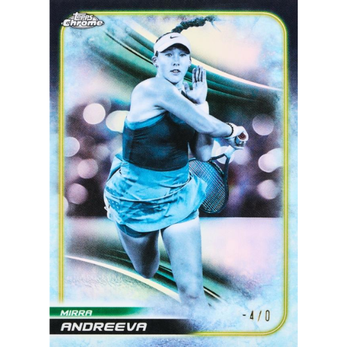 Topps Chrome Tennis Hobby 2025 - Coming Soon