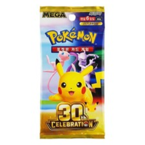 Pokemon – 30th Celebration– M6a– Korean Booster Box