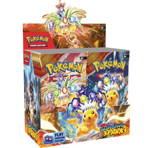 POKÉMON TCG Scarlet & Violet 8 Surging Sparks Booster Display