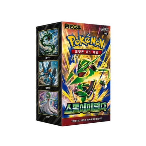 Pokemon – Storm Emeralda– M6– Korean Booster Box