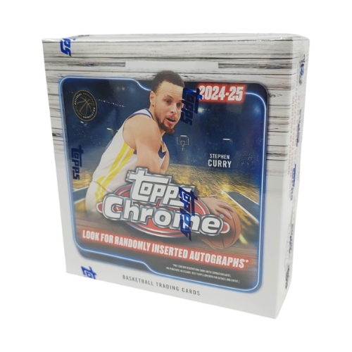 Topps Chrome NBA Basketball 2024/25 Mega Box