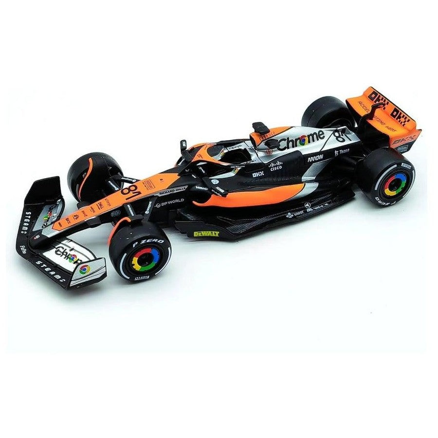 Bburago Formula Racing 2023 Mclaren MCL60 #81 Oscar Piastri 1:43 Scale Diecast Vehicle