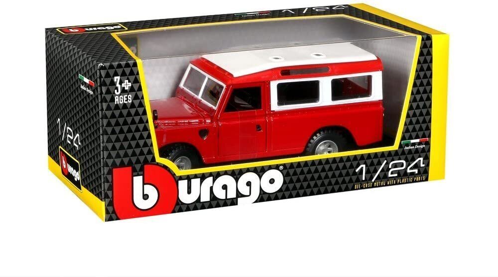 Bburago Land Rover Series II 1:24 Scale Diecast Model Car