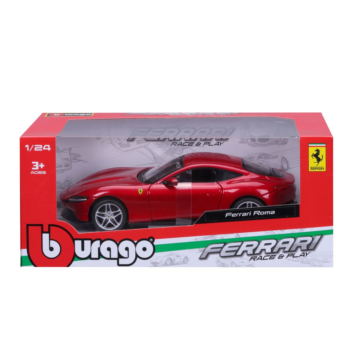 Bburago Ferrari R & P Roma 1:24 Scale Diecast Model Car