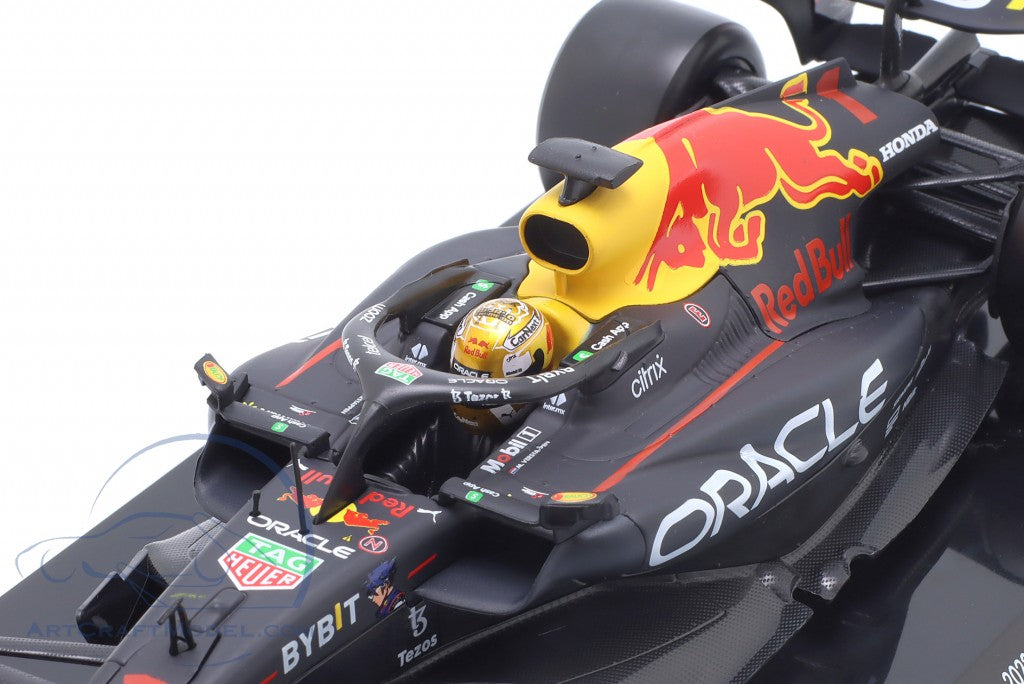 Bburago Red Bull Racing F1 2022 RB 18 1/24 Max Verstappen No.1 Champion Version Vehicle