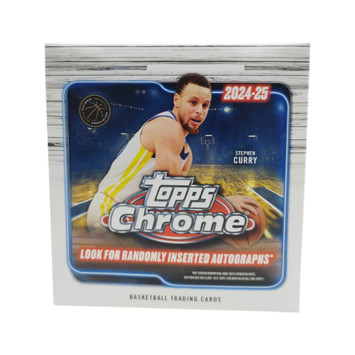 Topps Chrome NBA Basketball 2024/25 Mega Box