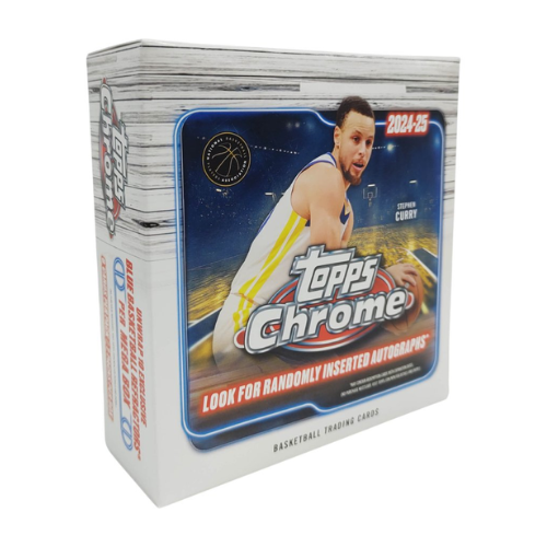 Topps Chrome NBA Basketball 2024/25 Mega Box