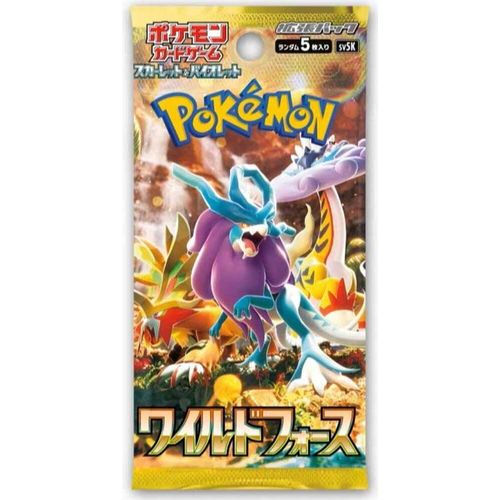 Pokemon – Wild Force – SV5K – Booster Box – Japanese