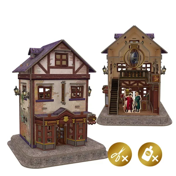Harry Potter Quality Quidditch Supplies 3D Puzzle, 78 Pieces
