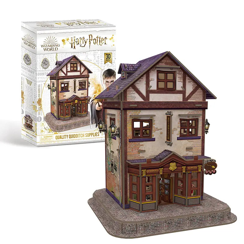 Harry Potter Quality Quidditch Supplies 3D Puzzle, 78 Pieces