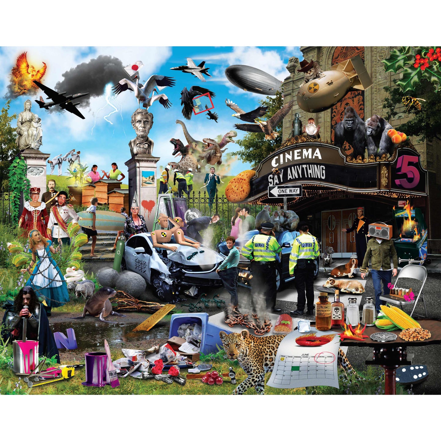 Mindbogglers Puntastic 100 Music Puns Puzzle of 1000 pieces