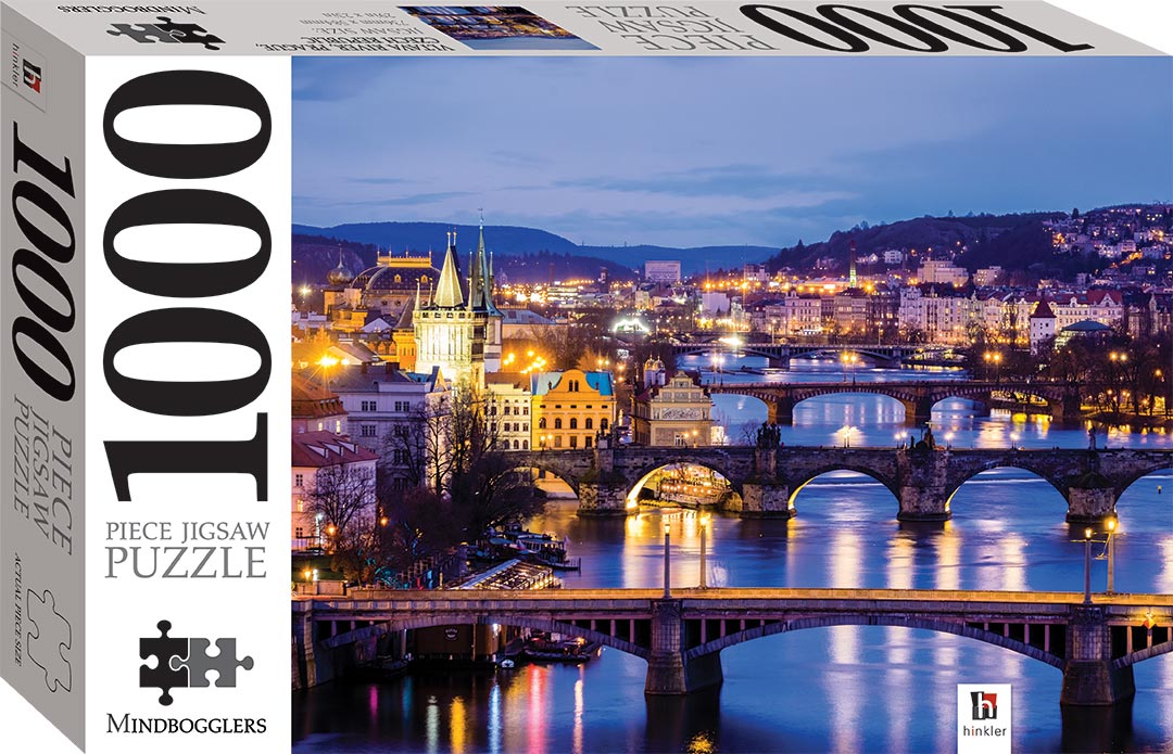 Mindbogglers Vltava River, Prague, Czech Republic 1000pc Jigsaw