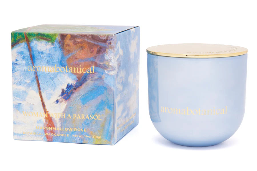 WOMAN WITH A PARASOL 310G CANDLE