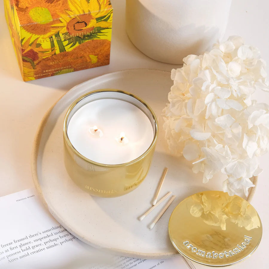 SUNFLOWERS 310G CANDLE