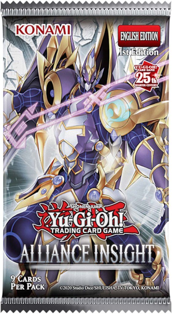 YU-GI-OH! TCG Alliance Insight 9 x Card Booster Box
