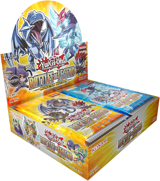 YuGiOh Battles of Legend - Monster Mayhem 5 x Card Booster Box