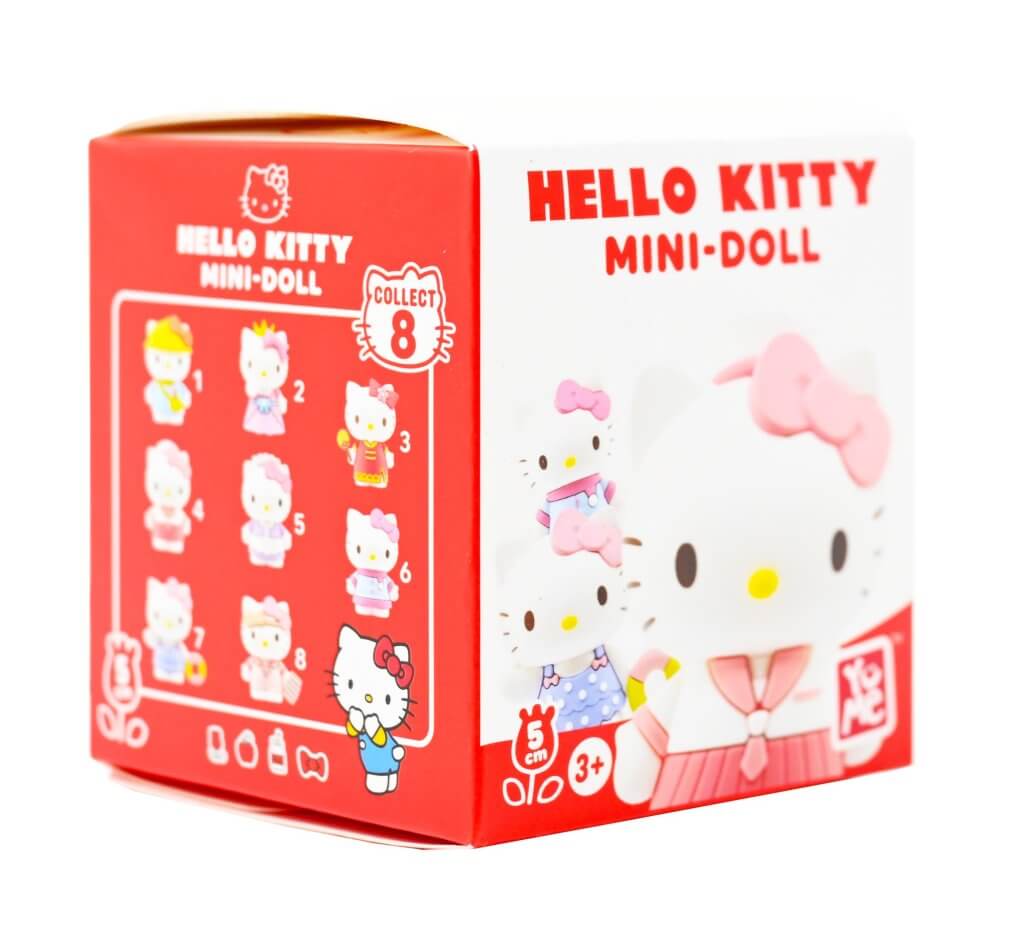 HELLO KITTY - Mini Doll Dress Up 5cm Figurine Collection Assorted