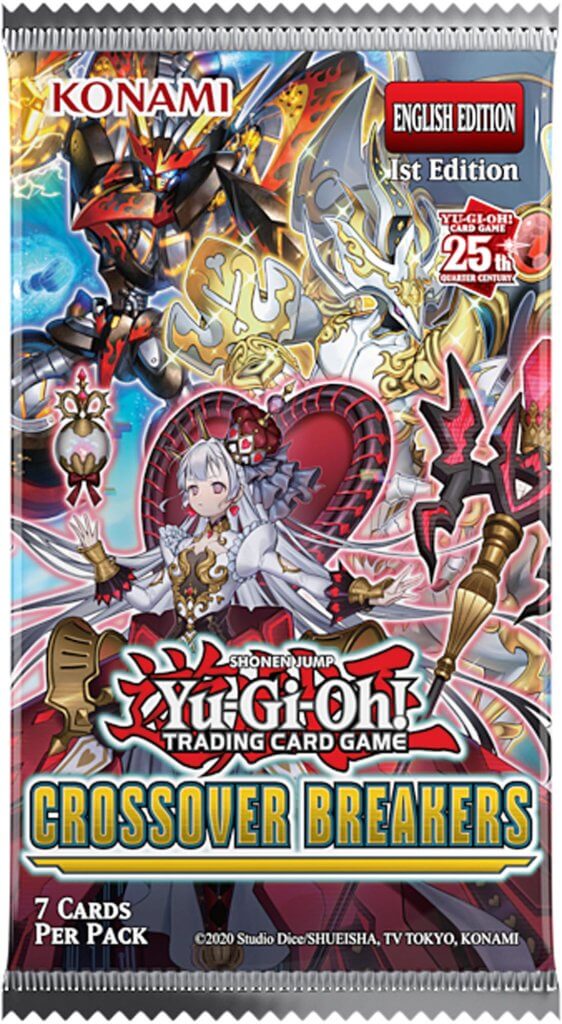 YU-GI-OH! TCG Crossover Breakers - 7 x Card Booster