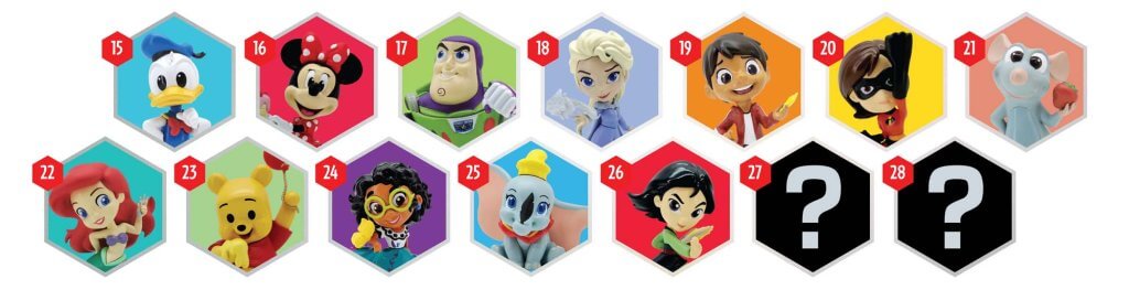 DISNEY 100 Surprise Capsules - Series 2