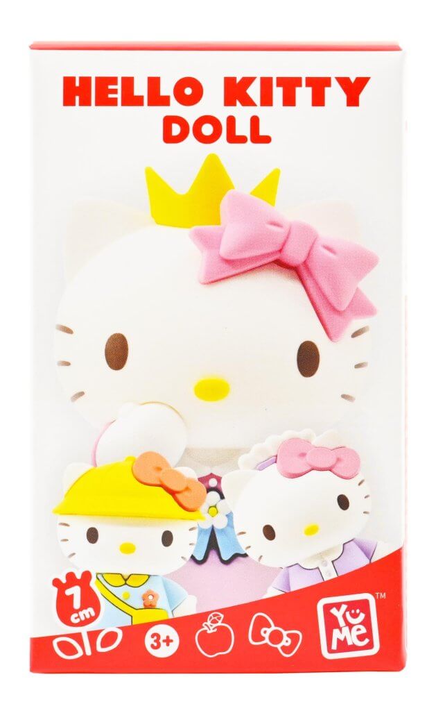 HELLO KITTY - Doll Dress Up 7cm Figurine Collection Assorted
