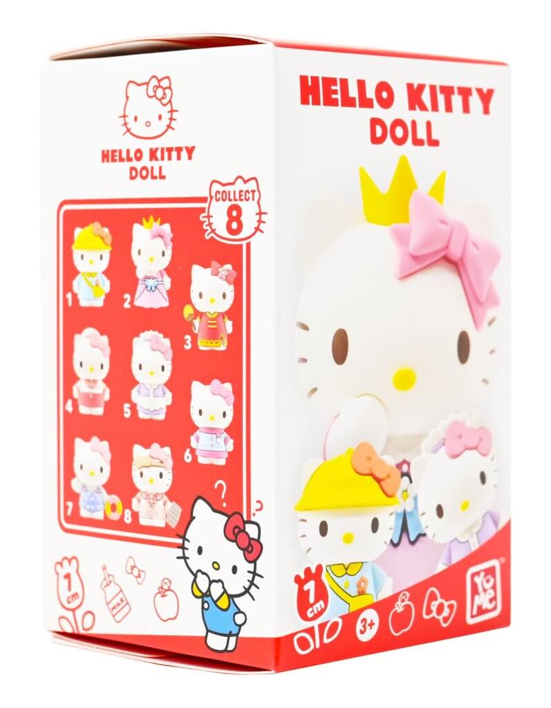 HELLO KITTY - Doll Dress Up 7cm Figurine Collection Assorted