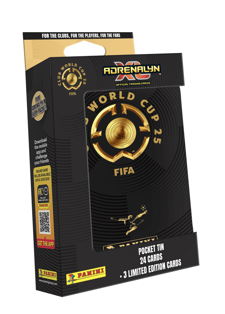 FIFA Club World Cup 2025 Trading Cards Pocket Tin