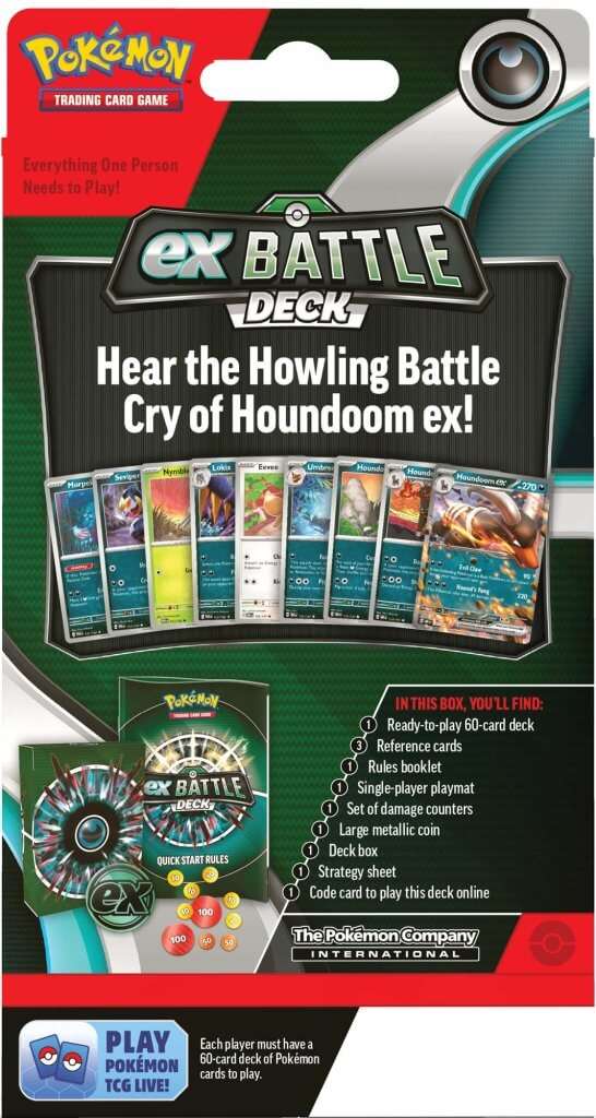 POKÉMON TCG Melmetal & Houndoom ex Battle Deck