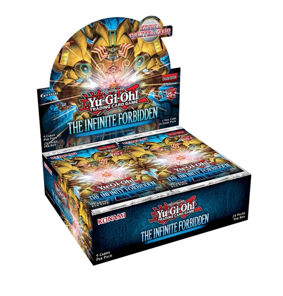 YU-GI-OH! TCG The Infinite Forbidden - 9 x Card Booster