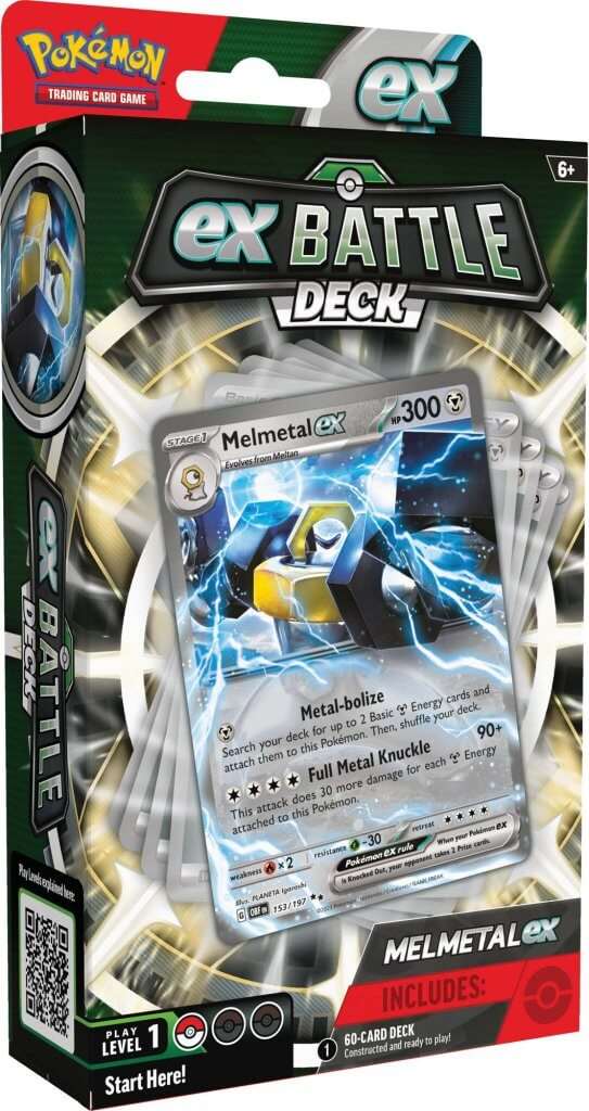 POKÉMON TCG Melmetal & Houndoom ex Battle Deck