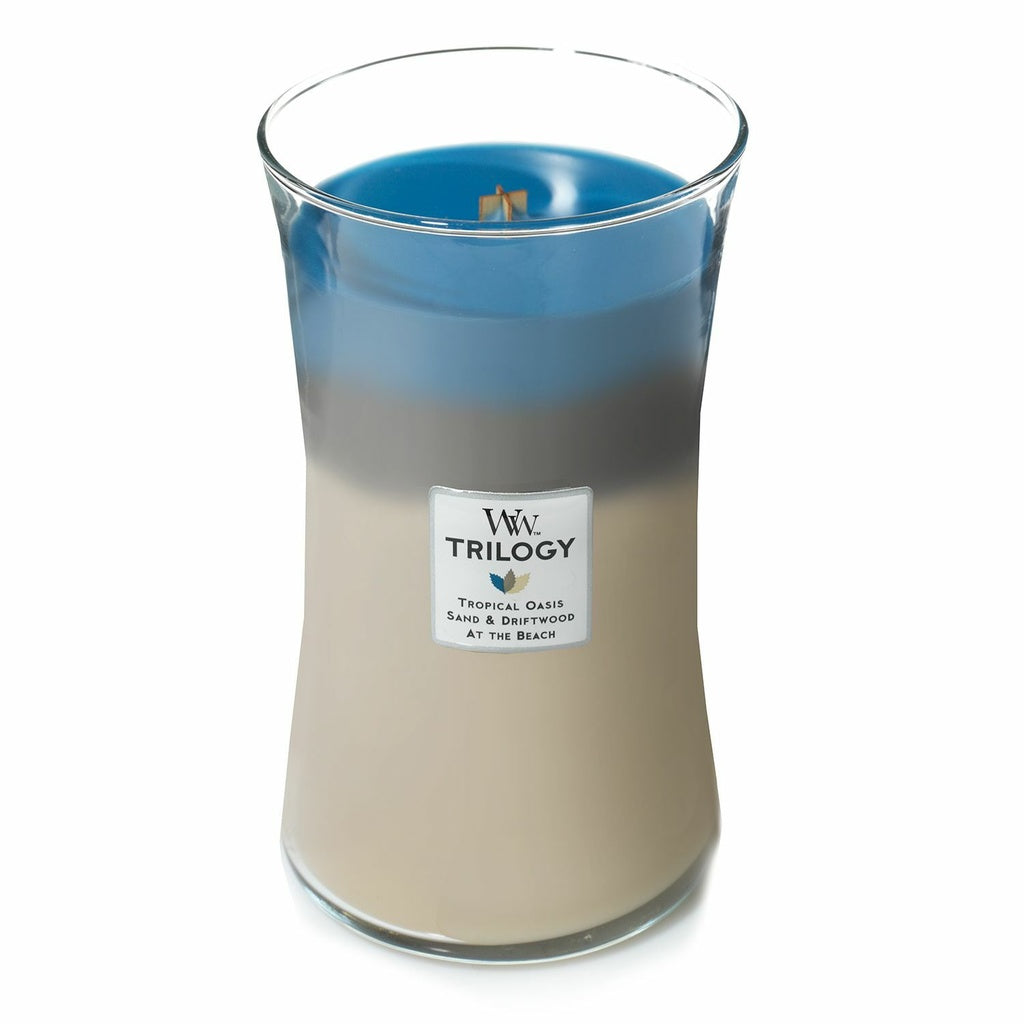 WoodWick Nautical Escape Trilogy Large Candle