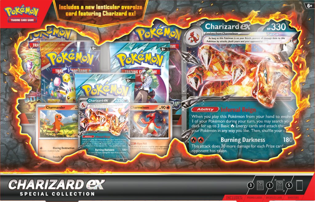 POKÉMON TCG: Charizard ex Special Collection