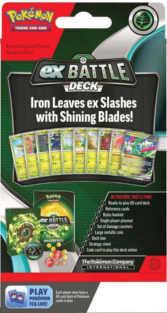 POKÉMON TCG Tapu Koko ex/Iron Leaves ex Battle Deck