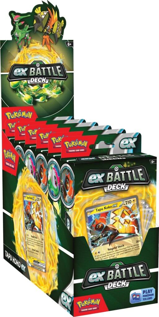 POKÉMON TCG Tapu Koko ex/Iron Leaves ex Battle Deck