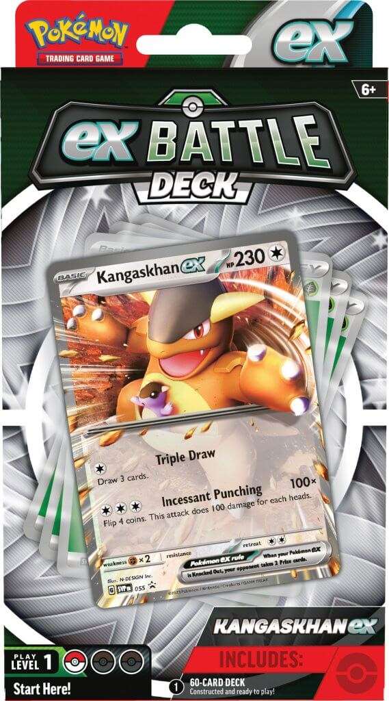 POKÉMON TCG Kangaskhan & Greninja ex Battle Deck