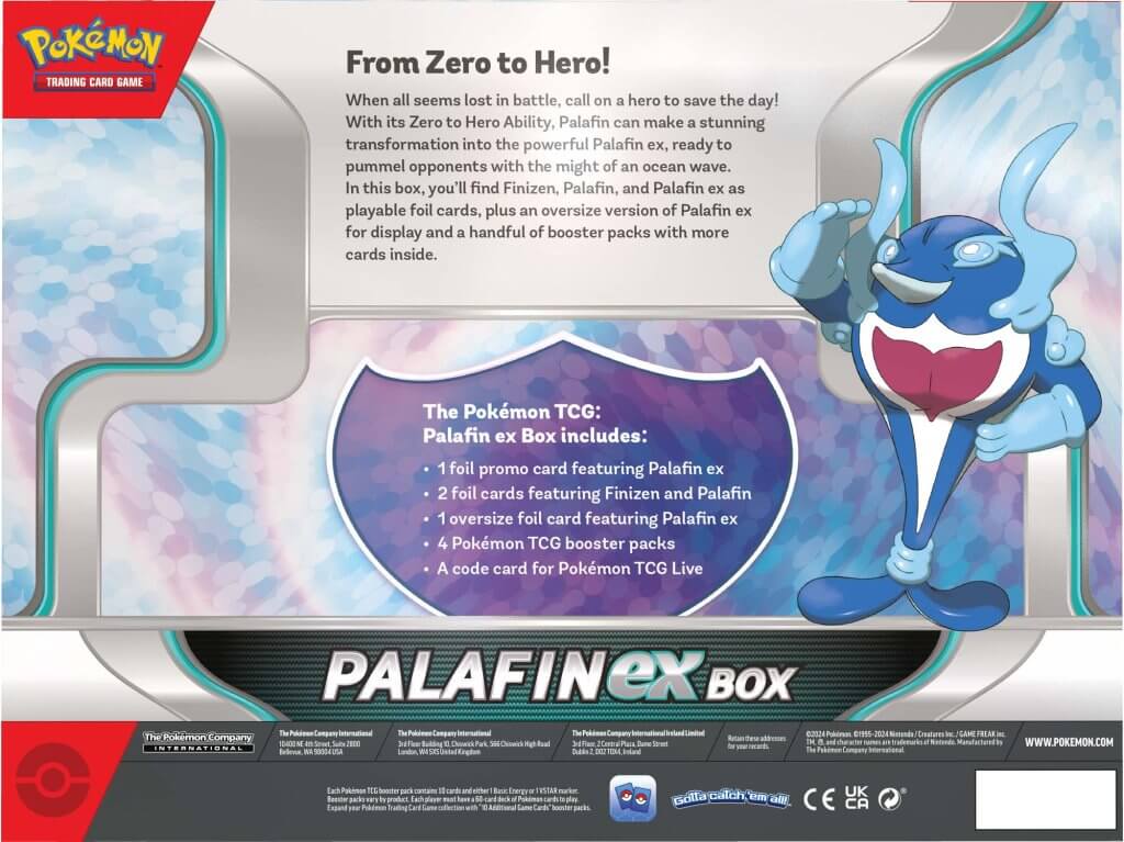 POKÉMON TCG Palafin ex Box