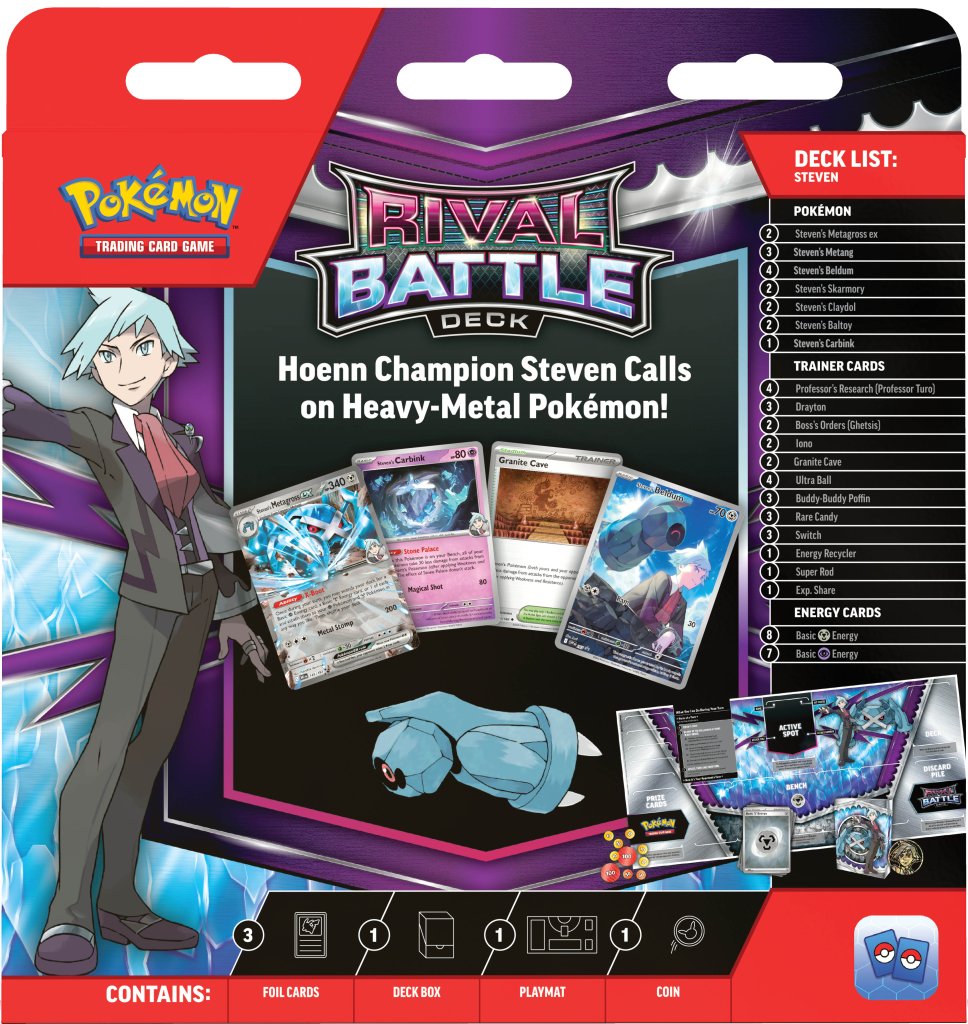 Pokémon TCG: Rival Battle Deck—Steven