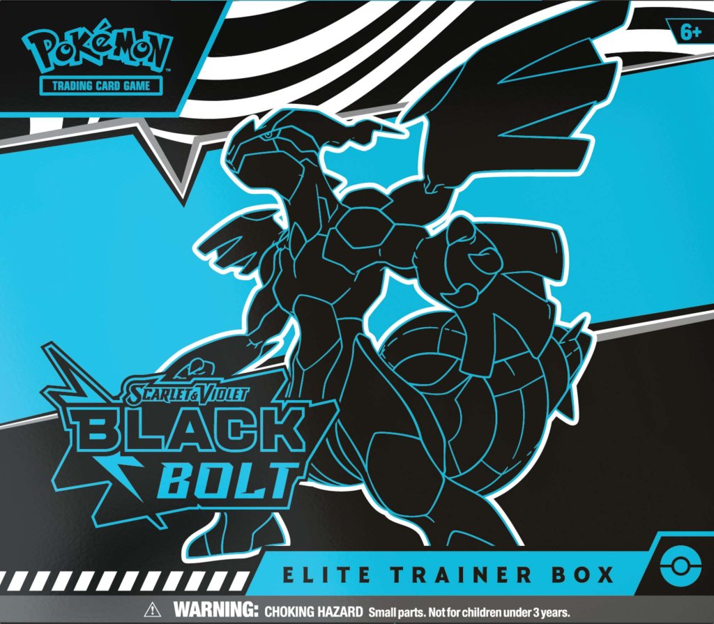 Pokemon TCG Scarlet & Violet 10.5 Black Bolt Elite Trainer Box