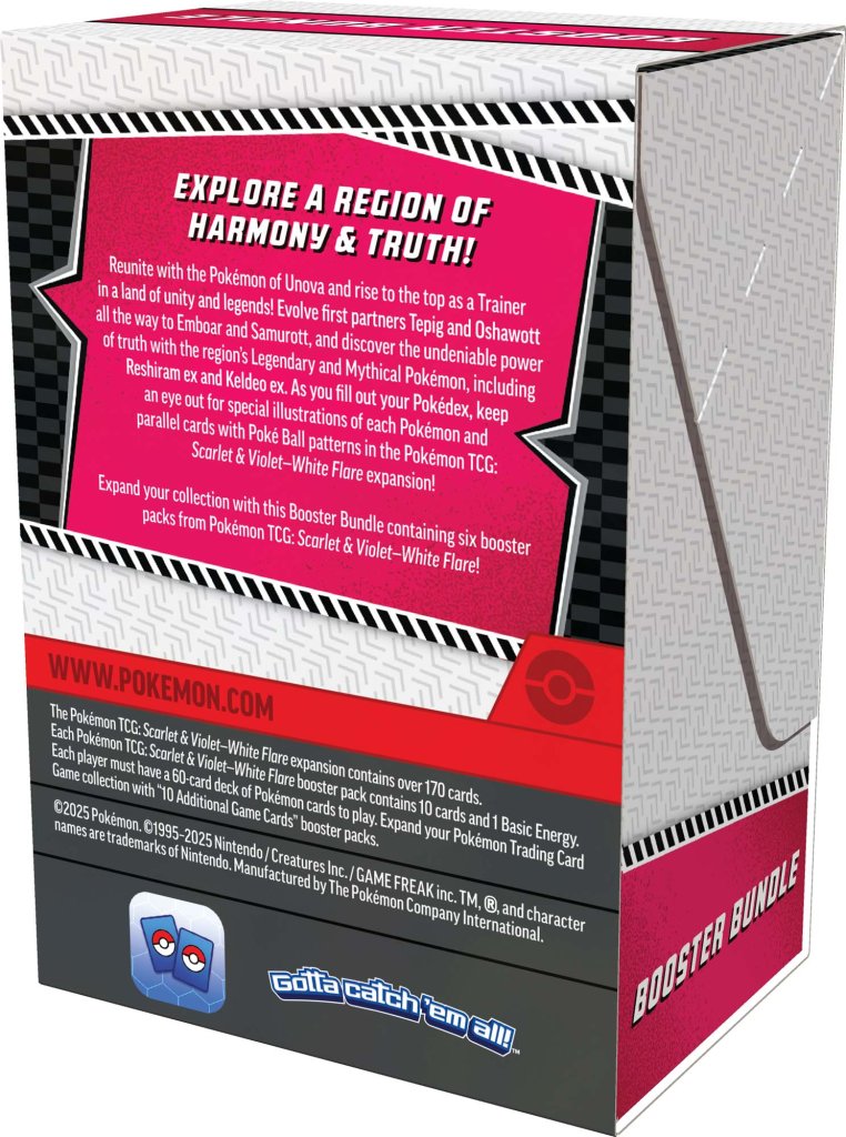 Pokemon TCG Scarlet & Violet 10.5 White Flare Booster Bundle Set