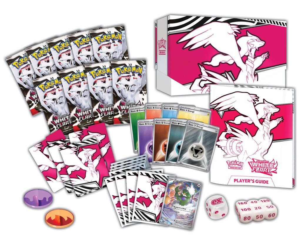 Pokemon TCG Scarlet & Violet 10.5 White Flare Elite Trainer Box