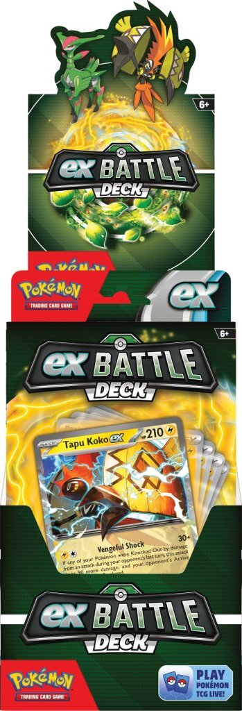 POKÉMON TCG Tapu Koko ex/Iron Leaves ex Battle Deck
