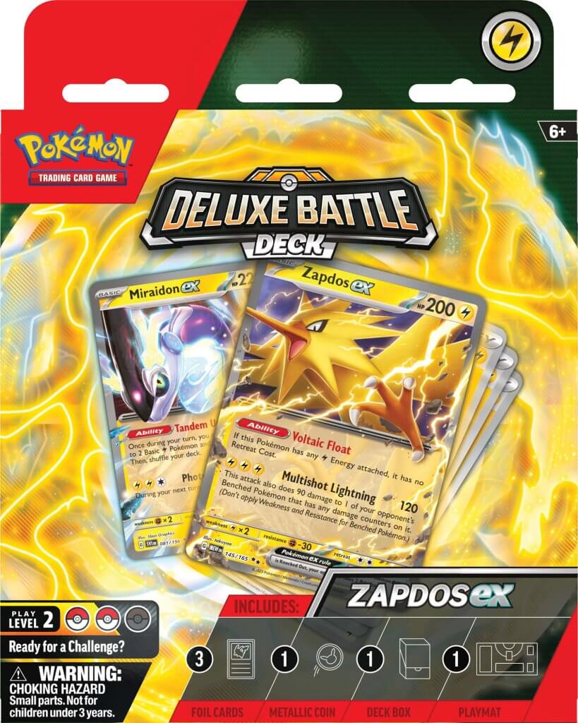 POKÉMON TCG Zapdos ex Deluxe Battle Deck