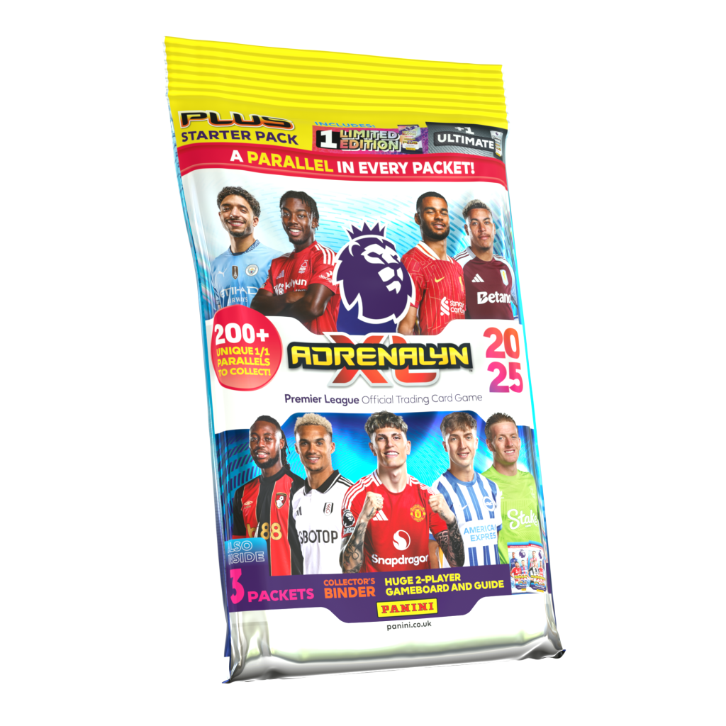 Panini Adrenalyn PLUS 2024/2025 EPL Soccer Starter Pack