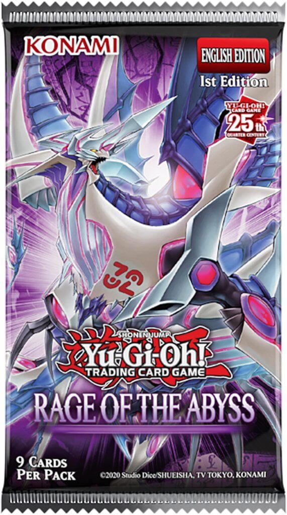 YU-GI-OH! TCG Rage of the Abyss - 9 x Card Booster Box